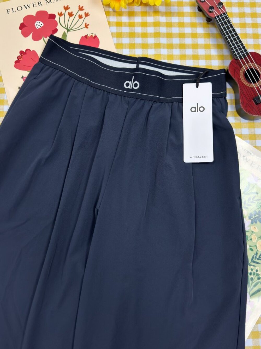 Alo Yoga 👖 Suit Up Trouser Navy Blue NWT 🍹Perfect for office daily commute - Picture 2 of 8